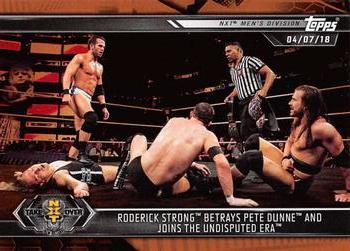 2019 Topps WWE NXT - Bronze #15 Roderick Strong / Pete Dunne / The Undisputed ERA Front