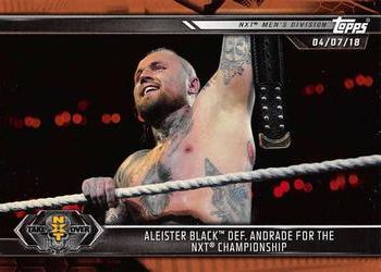 2019 Topps WWE NXT - Bronze #16 Aleister Black / Andrade Front