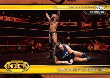 2019 Topps WWE NXT - Bronze #24 Tommaso Ciampa / Kassius Ohno Front