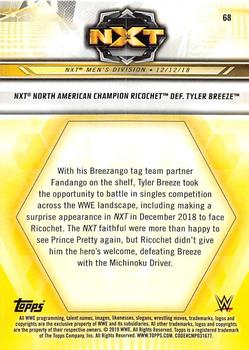 2019 Topps WWE NXT - Bronze #68 Ricochet / Tyler Breeze Back