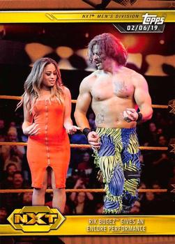 2019 Topps WWE NXT - Bronze #76 Rik Bugez Front