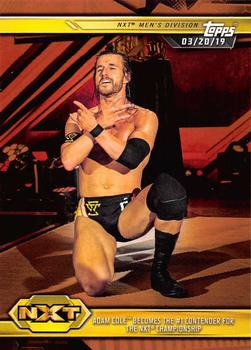 2019 Topps WWE NXT - Bronze #84 Adam Cole Front