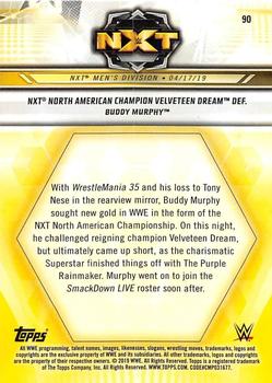 2019 Topps WWE NXT - Bronze #90 Velveteen Dream / Buddy Murphy Back