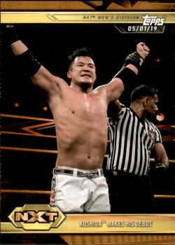 2019 Topps WWE NXT - Bronze #91 Kushida Makes His Debut - NXT Front