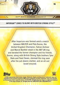 2019 Topps WWE NXT - Bronze #96 Imperium / British Strong Style Back