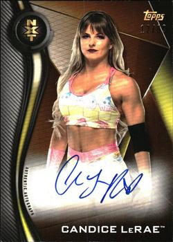 2019 Topps WWE NXT - NXT Autographs #A-CL Candice LeRae Front