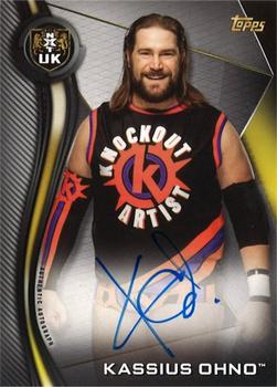 2019 Topps WWE NXT - NXT Autographs #A-OH Kassius Ohno Front