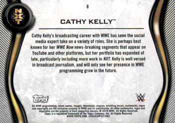 2019 Topps WWE NXT - Roster #8 Cathy Kelley Back