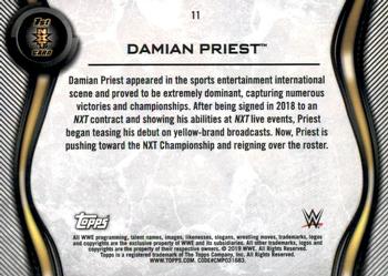 2019 Topps WWE NXT - Roster #11 Damian Priest Back