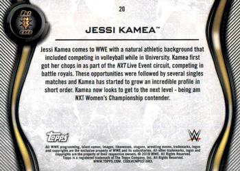 2019 Topps WWE NXT - Roster #20 Jessi Kamea Back