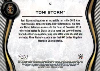 2019 Topps WWE NXT - Roster #42 Toni Storm Back