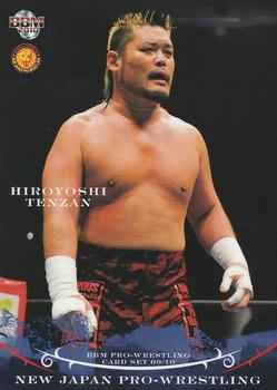 2009-10 BBM New Japan Pro-Wrestling #2 Hiroyoshi Tenzan Front