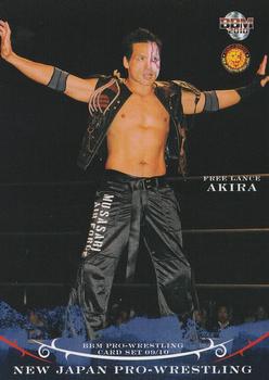 2009-10 BBM New Japan Pro-Wrestling #18 Akira Front