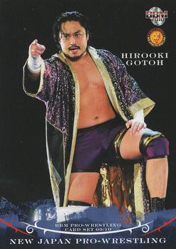 2009-10 BBM New Japan Pro-Wrestling #19 Hirooki Goto Front