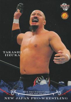 2009-10 BBM New Japan Pro-Wrestling #25 Takashi Iizuka Front
