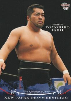 2009-10 BBM New Japan Pro-Wrestling #28 Tomohiro Ishii Front