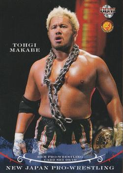 2009-10 BBM New Japan Pro-Wrestling #30 Togi Makabe Front