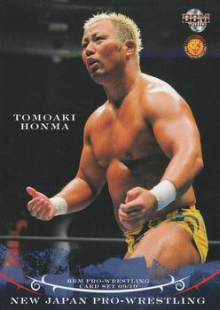 2009-10 BBM New Japan Pro-Wrestling #31 Tomoaki Honma Front
