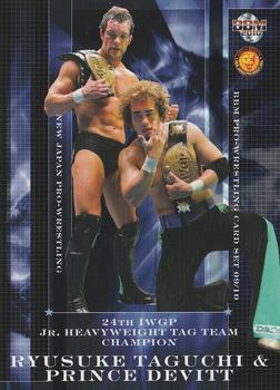 2009-10 BBM New Japan Pro-Wrestling #34 Ryusuke Taguchi / Prince Devitt Front