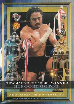2009-10 BBM New Japan Pro-Wrestling #35 Hirooki Goto Front