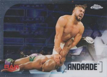 2020 Topps Chrome WWE #5 Andrade Front