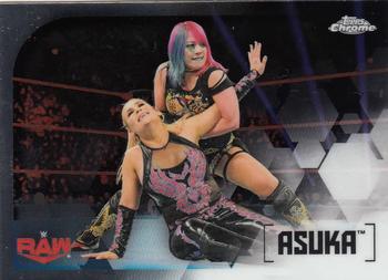 2020 Topps Chrome WWE #6 Asuka Front