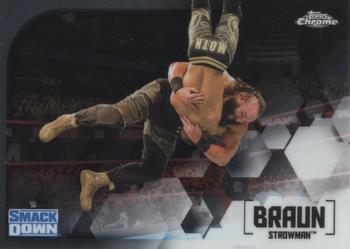 2020 Topps Chrome WWE #14 Braun Strowman Front