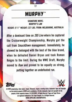 2020 Topps Chrome WWE #17 Murphy Back