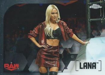 2020 Topps Chrome WWE #39 Lana Front