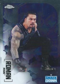 2020 Topps Chrome WWE #50 Roman Reigns Front