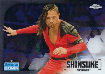 2020 Topps Chrome WWE #60 Shinsuke Nakamura Front