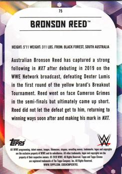 2020 Topps Chrome WWE #75 Bronson Reed Back