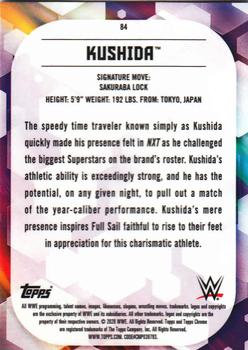 2020 Topps Chrome WWE #84 Kushida Back