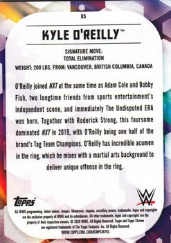 2020 Topps Chrome WWE #85 Kyle O'Reilly Back