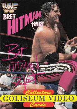 1994 Coliseum Video Bret Hitman Hart #1 Bret Hitman Hart Front