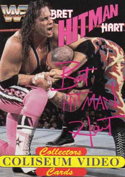 1994 Coliseum Video Bret Hitman Hart #3 Bret Hitman Hart Front