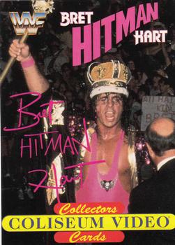1994 Coliseum Video Bret Hitman Hart #4 Bret Hitman Hart Front