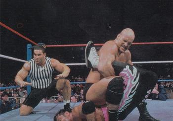 1998 Comic Images WWF Superstarz - Stone Cold's Greatest Hitz #Omni 2 Stone Cold Steve Austin Front