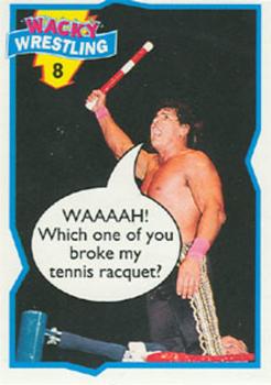 1993 Topps Wacky Wrestling #8 El Matador Front