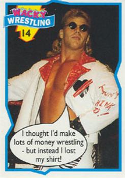 1993 Topps Wacky Wrestling #14 Shawn Michaels Front