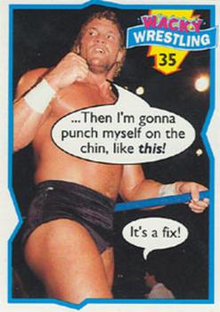 1993 Topps Wacky Wrestling #35 Sid Vicious Front