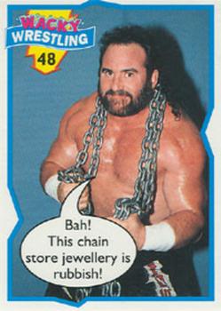 1993 Topps Wacky Wrestling #48 Hercules Front