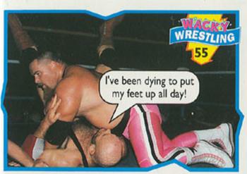 1993 Topps Wacky Wrestling #55 Jim Neidhart / Ivan Koloff Front