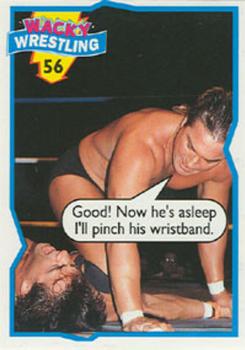 1993 Topps Wacky Wrestling #56 Terry Taylor Front