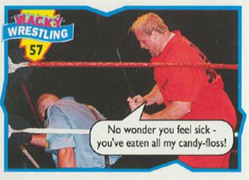 1993 Topps Wacky Wrestling #57 Big Boss Man / Nailz Front