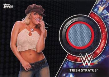 2018 Topps WWE Women's Division - Mat Relics Black #MR-TS Trish Stratus Front