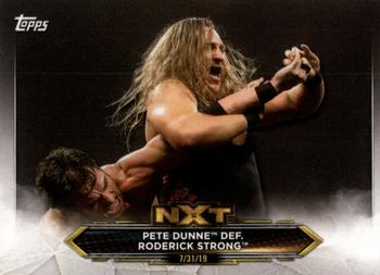 2020 Topps WWE NXT #13 Pete Dunne / Roderick Strong Front