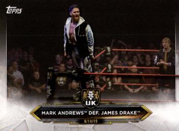2020 Topps WWE NXT #19 Mark Andrews / James Drake Front