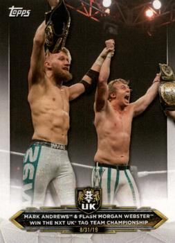 2020 Topps WWE NXT #25 Mark Andrews / Flash Morgan Webster Front
