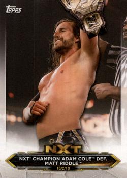 2020 Topps WWE NXT #33 Adam Cole / Matt Riddle Front